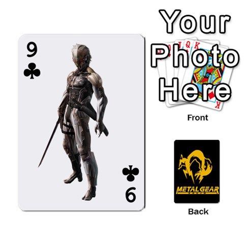 Poker Metal Gear Solid By Rubén Front - Club9