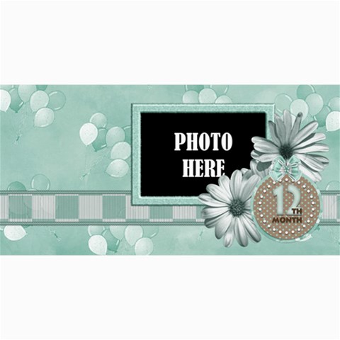 Watch Me Grow Boy 8 x4  Photo Card - 4