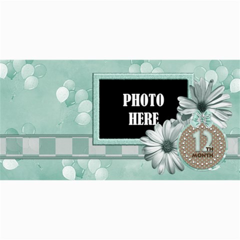 Watch Me Grow Boy 8 x4  Photo Card - 6