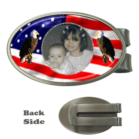 Patriotic Money Clip By Kim Blair Front