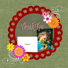 thank you - ScrapBook Page 12 x 12 thank you - ScrapBook Page 12 x 12