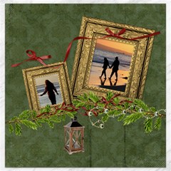 ShabbyChristmas Vol1 - Canvas 12x12  - Canvas 12  x 12 