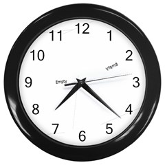 Shabbychristmas Vol1 - Wall Clock(black) 