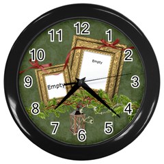Shabbychristmas Vol1 - Wall Clock(black) 