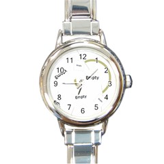 Shabbychristmas Vol1 - Round Italian Watch 