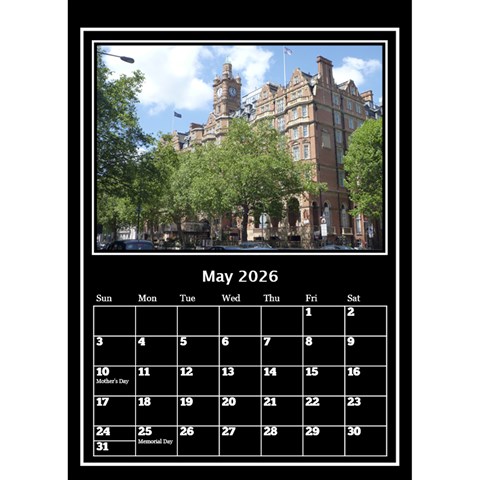 My Perfect Desktop Calendar (6x8 5) By Deborah May 2026