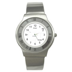 merry christmas - Stainless Steel Watch merry christmas - Stainless Steel Watch