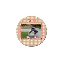 One Big Ball Golf Ball Marker