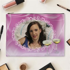 Misty Pink Cosmetic Bag (XL) Misty Pink Cosmetic Bag (XL)