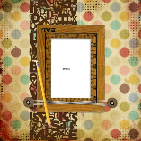 Reading, By Janet 12 x12  Scrapbook Page - 1