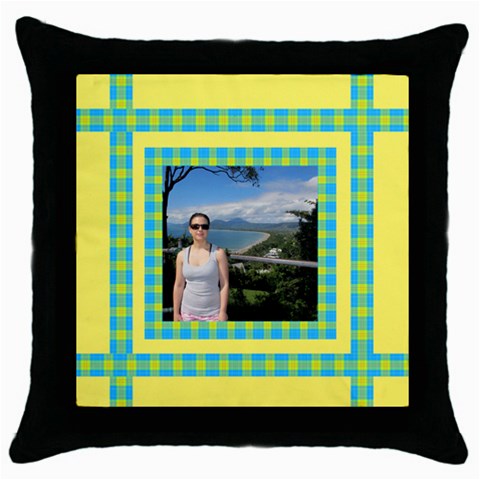 My Sunny Day Throw Pillow By Deborah Front