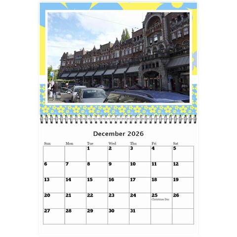 Happy Days (any Year) Mini Wall Calendar By Deborah Dec 2026