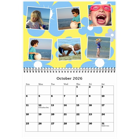 Sunny Days Mini Wall Calendar By Deborah Oct 2026