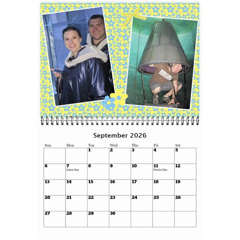 Sunny Days Mini Wall Calendar By Deborah Sep 2026