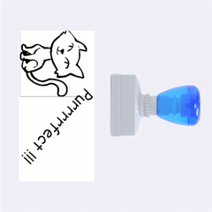 purrrfect - Rubber Stamp (Medium)