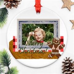 xmas - Round Ornament (Two Sides) xmas - Round Ornament (Two Sides)