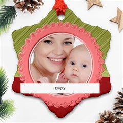 xmas - Snowflake Ornament (Two Sides) xmas - Snowflake Ornament (Two Sides)