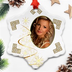 My Sparkle Snowflake Ornament (2 sided) - Snowflake Ornament (Two Sides)