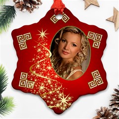 Sparkle Snowflake Ornament - Ornament (Snowflake)