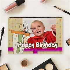 happy birthday - Cosmetic Bag (Large)