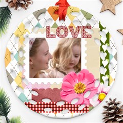 love - Ornament (Round Filigree) love - Ornament (Round Filigree)