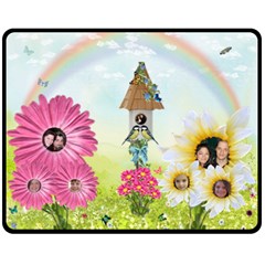 moms blanket  - 60  x 50  Fleece Blanket (Medium)