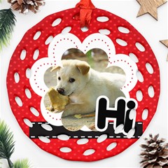 hi - Ornament (Round Filigree)