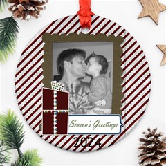 2024 ornament 1 - Ornament (Round)