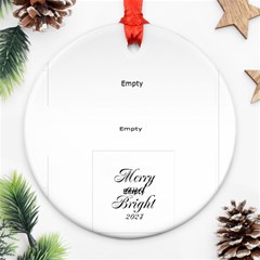 2024 ornament 3 - Ornament (Round)