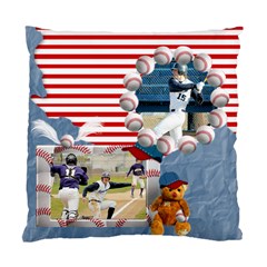 Baseball Cushion Case (one side) -1 - Standard Cushion Case (One Side) Baseball Cushion Case (one side) -1 - Standard Cushion Case (One Side)