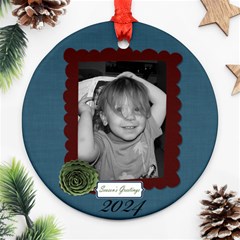 I Believe ornament 4 - Round Ornament (Two Sides) I Believe ornament 4 - Round Ornament (Two Sides)