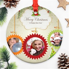 christmas - Ornament (Round)