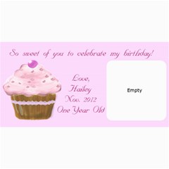Hailey Thank You s - 4  x 8  Photo Cards