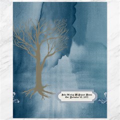 Melissa Guest Book Canvas Est 2012 - Canvas 16  x 20 