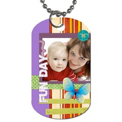 fly day - Dog Tag (Two Sides) fly day - Dog Tag (Two Sides)