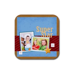 superstar - Rubber Coaster (Square) superstar - Rubber Coaster (Square)