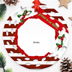 David Memorial Ornament - Ornament (Round Filigree)