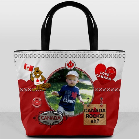 Canada Bucket Bag By Lil Front