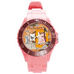 halloween - Round Plastic Sport Watch (L) halloween - Round Plastic Sport Watch (L)