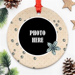 My Blue Inspiration Ornament 1 - Ornament (Round)