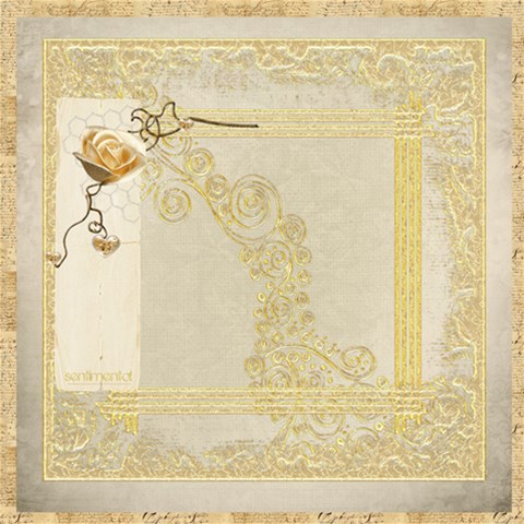Je taime 8 X 8 Scrapbook Pages By Catvinnat 8 x8  Scrapbook Page - 3