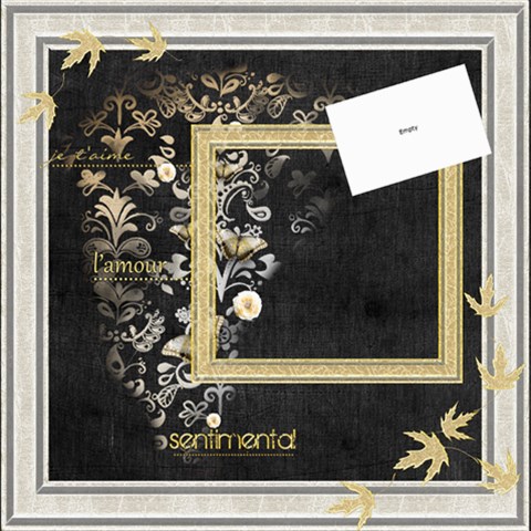Je taime 8 X 8 Scrapbook Pages By Catvinnat 8 x8  Scrapbook Page - 5