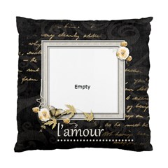 L amour single sided cushion cover - Standard Cushion Case (One Side)