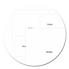Autumn s Whisper Round Magnet