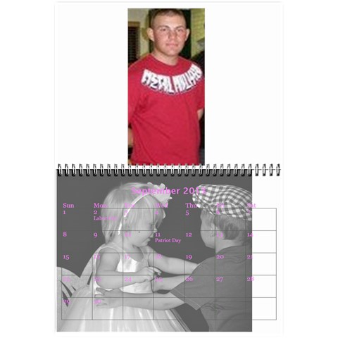Grandmas Calendar 2012 By Samantha Sep 2013