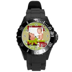 joy - Round Plastic Sport Watch (L) joy - Round Plastic Sport Watch (L)