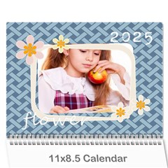 flower theme 2025 - Wall Calendar 11 x 8.5 (12-Months) flower theme 2025 - Wall Calendar 11 x 8.5 (12-Months)