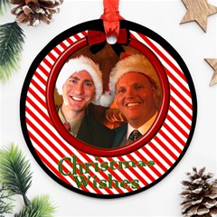 Little Candy Stripe Ornament - Ornament (Round) Little Candy Stripe Ornament - Ornament (Round)