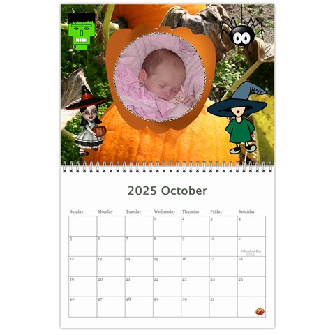 All Occassion 2025 Calendar By Kim Blair Oct 2025