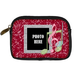 Holiday Melodies Camera Case 2 - Digital Camera Leather Case Holiday Melodies Camera Case 2 - Digital Camera Leather Case